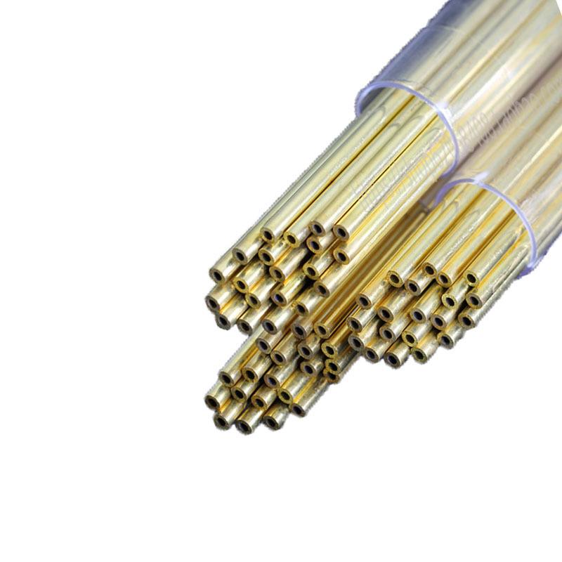 Copper Tube Hollow Electrode 1.5mm, Single-Hole Brass Tube 2.0mm for EDM Small Hole Drilling Machine 500