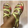 Large Size Women's Shoes Summer New Women's Outer Wear Straps Wrapped Rivets Cool Slippers Women's Beach Shoes