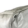 PRADA Nappa bomber Handbag gray Women 2way used