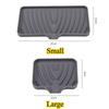 Soap drain box, kitchen and bathroom anti-slip sink tray, washing table, soap tray, no need for drilling drainage rack