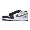 Jordan Air Jordan 1 Vintage Basketball Shoes Men's Low Top White Dark Gray 553558-131(Team85-AS-BOX)