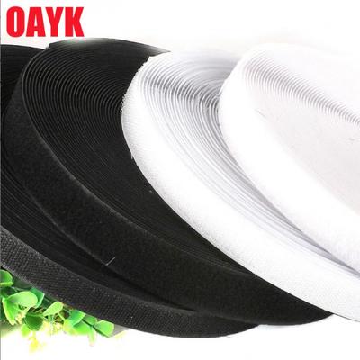 OAYK 2M Klittenband Sterke VELCRO Zelfklevend Bevestigingsmiddel Nylon Sticker Klittenband Patch Plakkerig Met DIY Jurk GORDijn DECOR VOOR THUIS