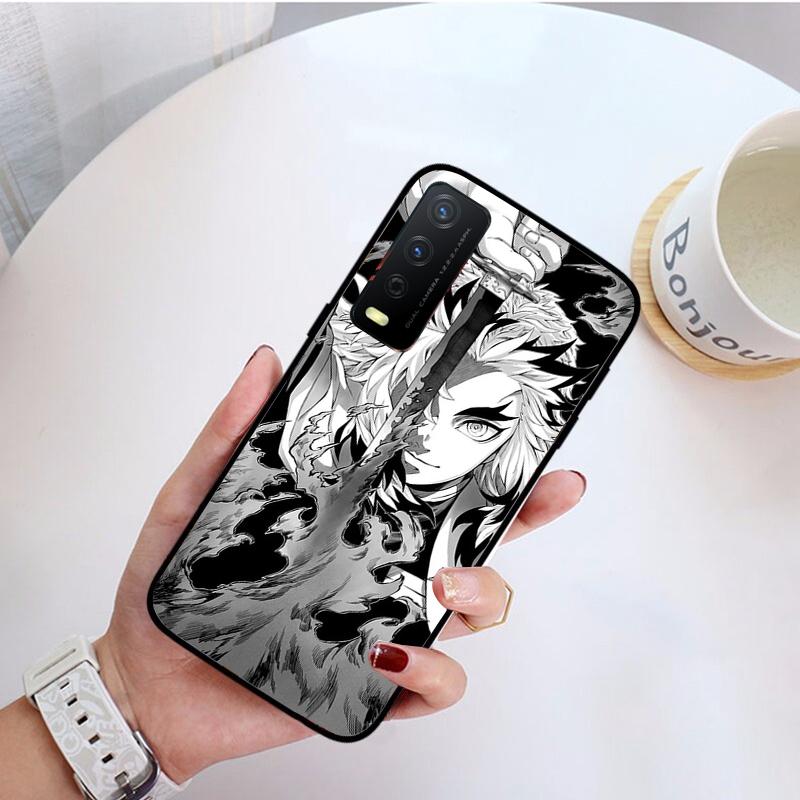 Anime Comic Demon Titan Deku Phone Case For VIVO Y31 Y21 Y70 Y21S Y20 Y72 1907 Y12 Y11S Y53S Y33S Y55 Y76 Y51 Y15S Y01
