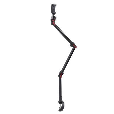 Magic Arm Camera 3 Section Adjustable Articulating Friction Boom Load Aluminum Camera Desk Mount Arm with Ball for Webcam Mount, Arm, 7.3lb 360° Head,