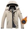 Perturga Windshell Anorak Waterproof and Windproof Fleece Jacket for Outdoor Spring and and Size XL Men's Jacket, Activities, Skiing, Autumn,