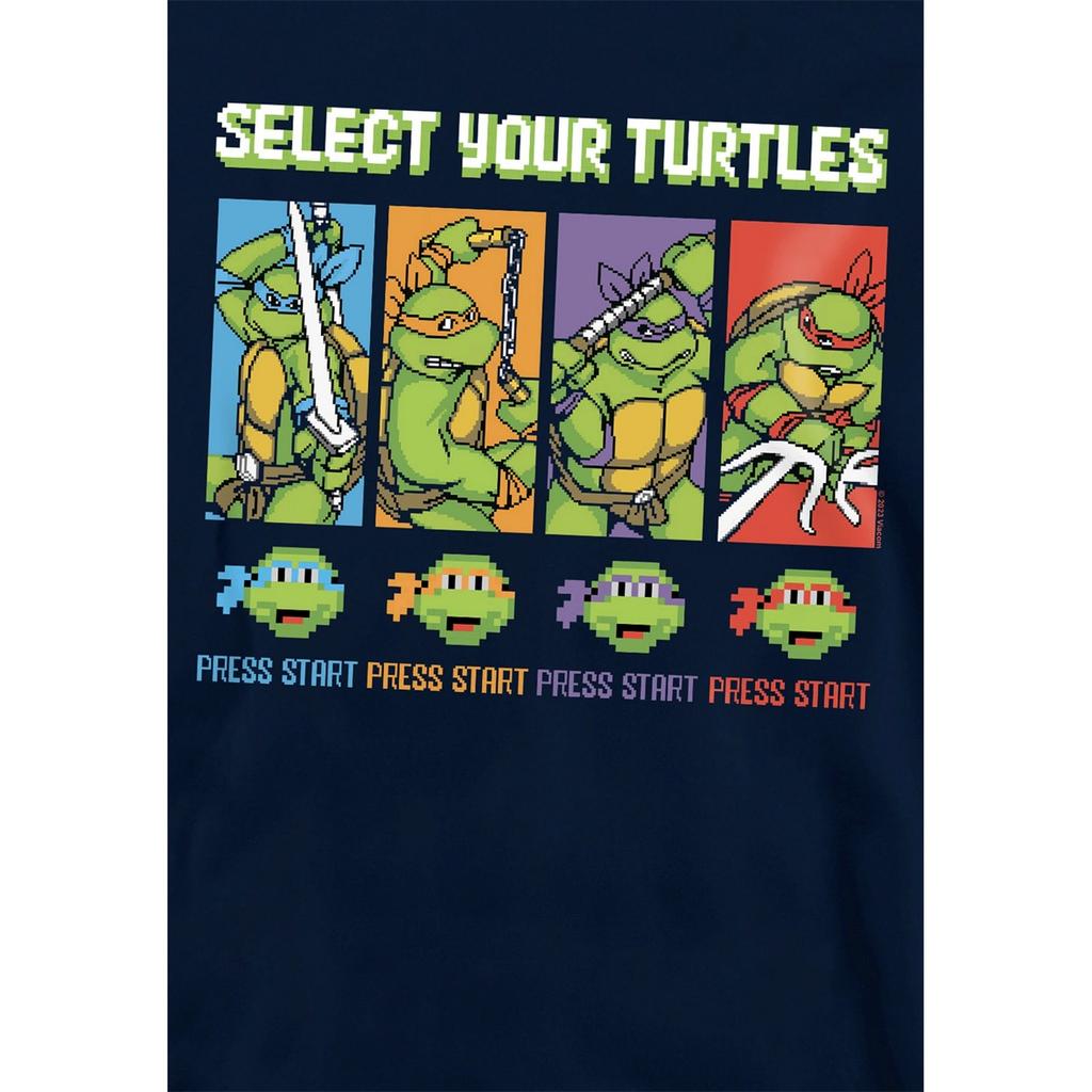 TMNT Childrens/Kids Gamer Turtles Pullover Hoodie