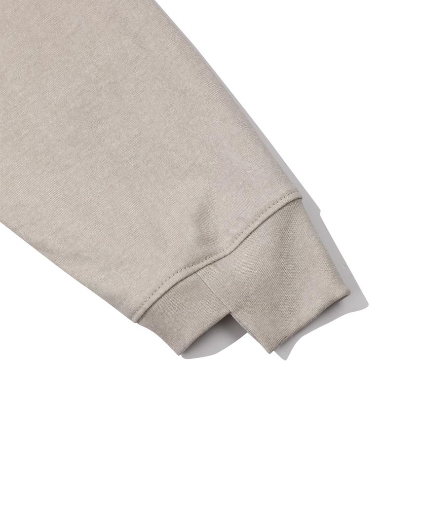 EPISODE UNTITLED Logo Printing Cutting Long Sleeves_Beige