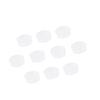 10Pcs Rubber Flute Hole Plug Replacement Kits Musical Instrument Accessories 7x2.5mmTransparent CF99