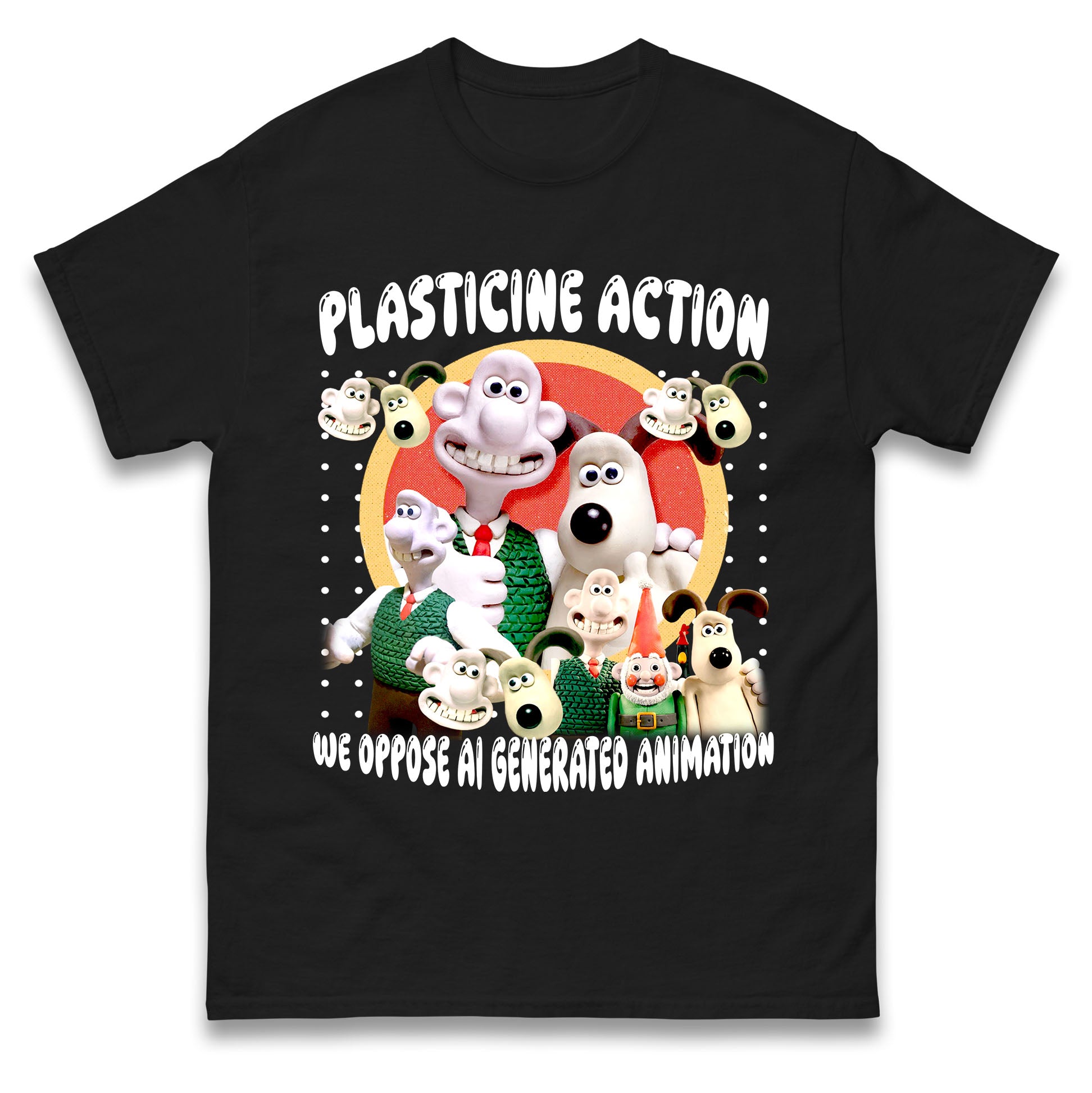 Plasticine Action Figure T Shirt Tshirt Mens Womens Unisex Tops Tees S