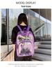 Large Capacity Transparent PVC Backpack for Students