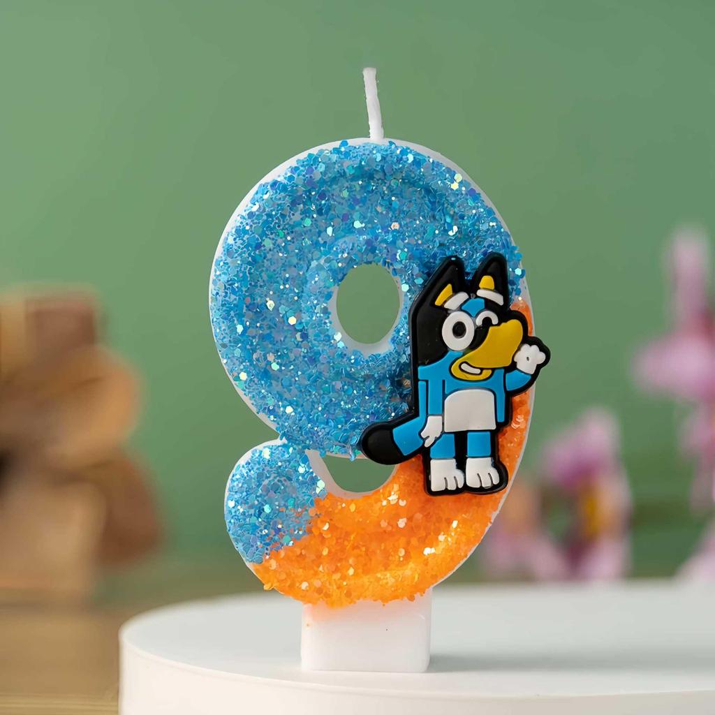 Creative Animal Number Candles 0-9: Fun Birthday Cake Decorations for Kids’ Parties