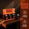 Ornament Desktop Decoration Exquisite Holiday Decor Halloween Theme Countdown Calendar  Family