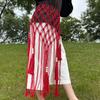 Boho Bohemian Stil Gürtel Retro Gewebt Quaste Taillenband Lässig Gewebe Quaste Gürtel Damen