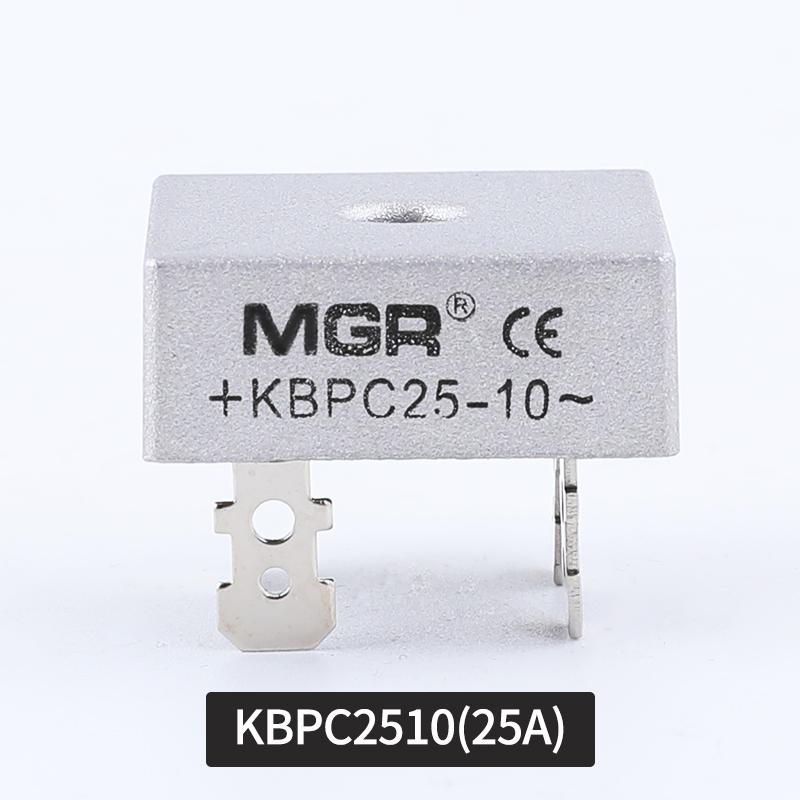 12V/24V/220V Single-Phase AC to DC Rectifier Bridge Module, Charger KBPC3510/5010
