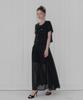Teuwi Mels Layered Flare Long Skirt