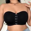 Sexy Seamless Strapless Wireless Antislip Women Bandeau Bra Anti Exposure For Wedding