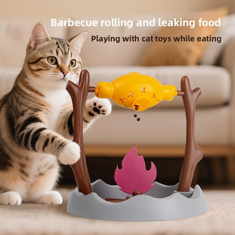 Grilled Meat Rolling, Intelligence Development, and Missed Food Toys Can Be Selected. You Can Choose An Automatic Pet Feeder for Sniffing Training