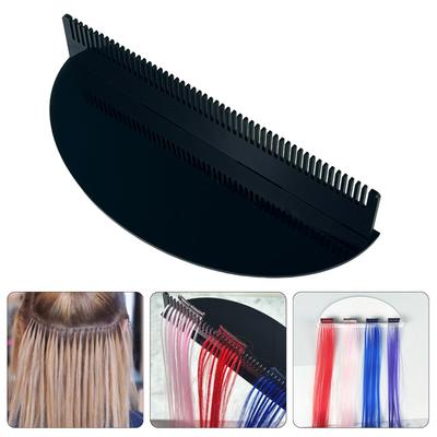 Suporte para Extensões de Cabelo Removível Suporte de Armazenamento para Perucas de Extensões de Cabelo Cabide para Extensões de Cabelo Rack de Exibição para Coloração de Cabelo