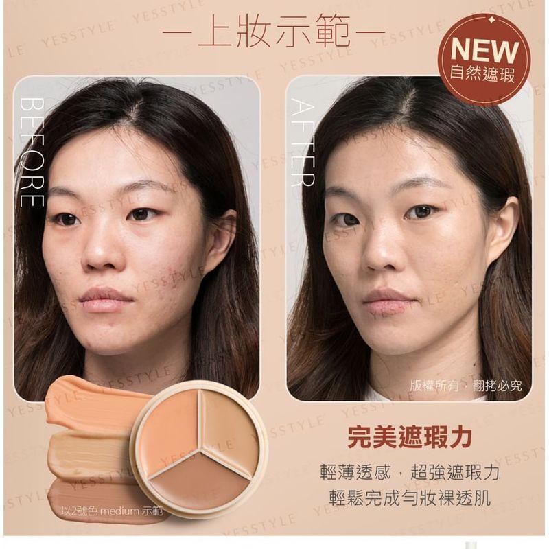 MEKO - Professional Makeup Concealer Palette 02 Medium