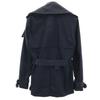 LAD MUSICIAN made in Japan kurzer Trenchcoat 44 Marineblau Herren Gebraucht