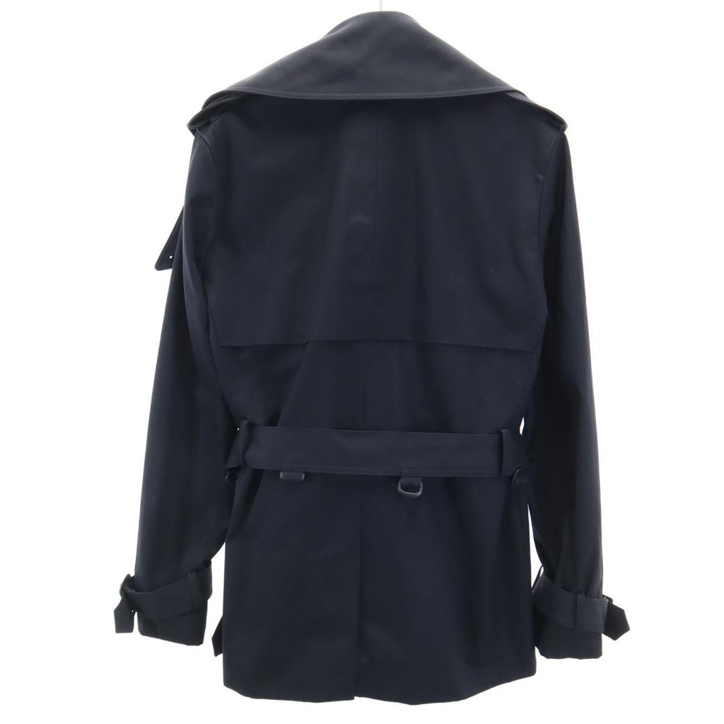 LAD MUSICIAN made in Japan kurzer Trenchcoat 44 Marineblau Herren Gebraucht