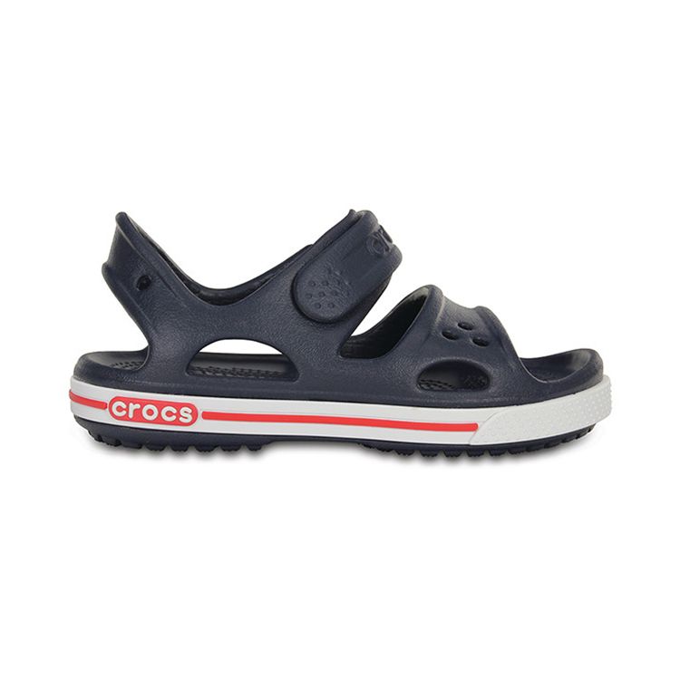 Crocs Velcro Flat Sports Sandals Kids Sandals Deep-Blue 14854-462
