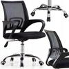 Office Swivel Chair Desk Chair Office Micro-mesh Black 150Kg