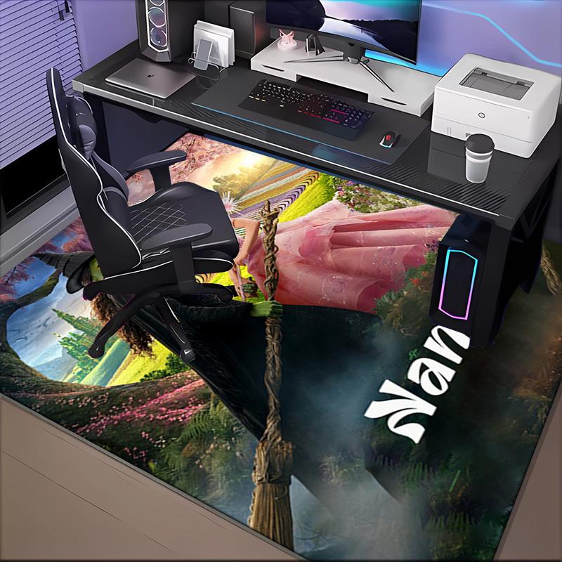 Tappeto Magico Amicizia Strega Personalizzato Nome Tappeto da Gioco, Tappetino per Camera da Letto Soggiorno Ingresso Tappeto, Idea Arredamento Casa Regalo per Natale Compleanno