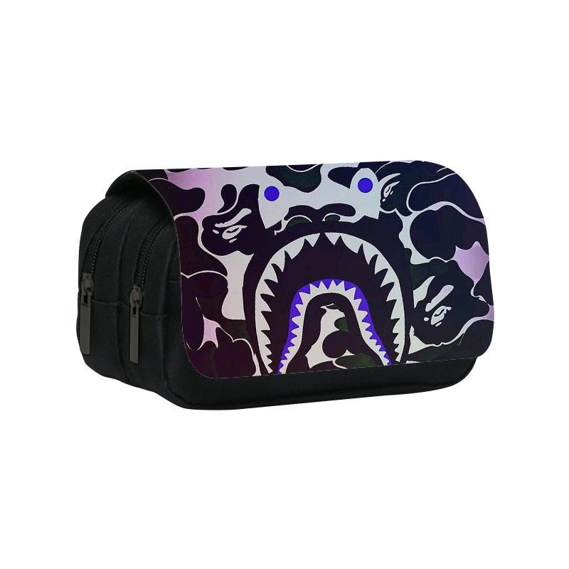 Sprayground Printed Student Single Double Lightweight Stationery Storage Bag For School And Home