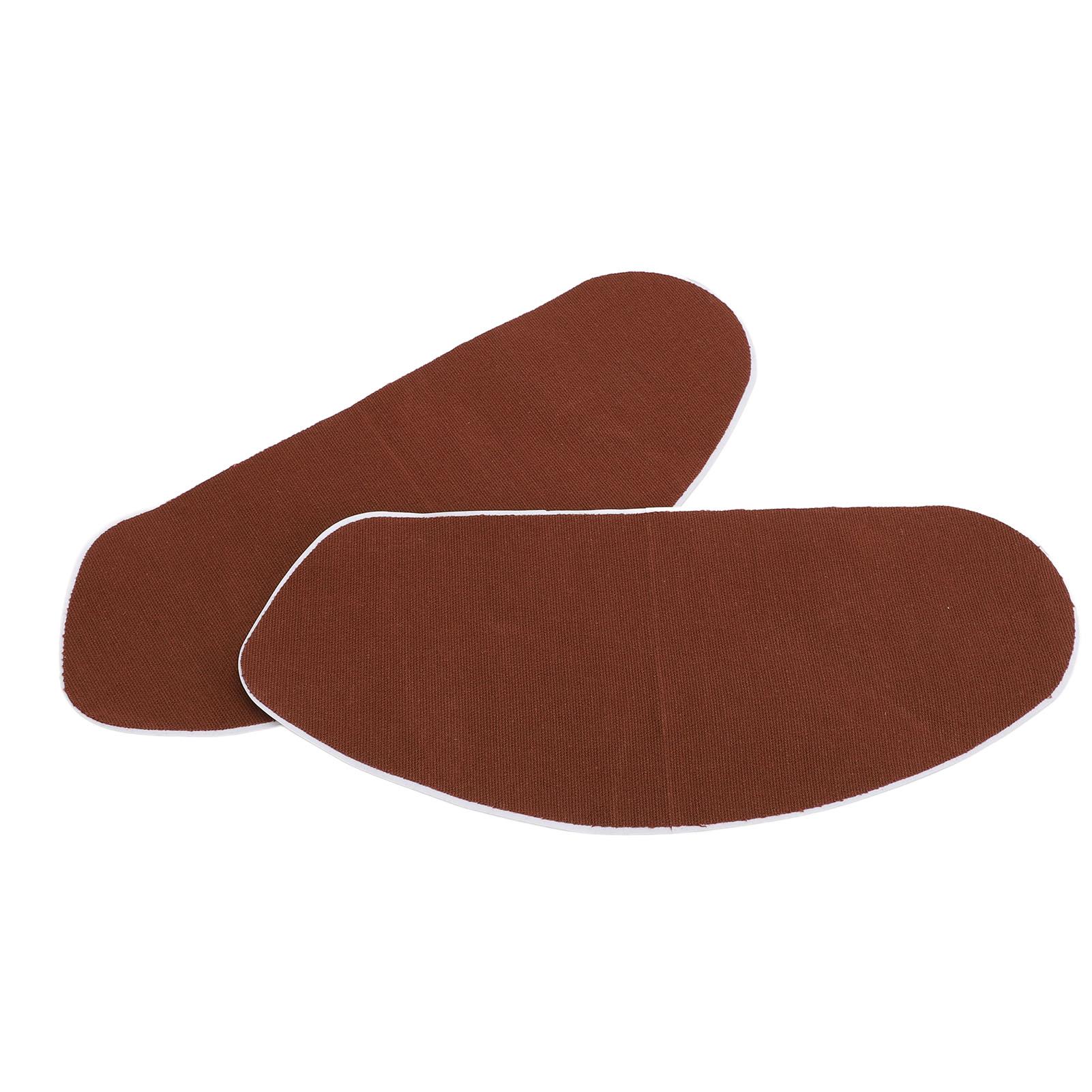 

2 шт. Наклейка на внутреннюю часть бедра против натирания Предотвращает трение Потостойкая Износостойкая Накладка на тело/бедро коричневый