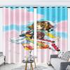 Cardcaptor Sakura Window Curtain 3D Print Blackout Curtains Living Room Bedroom Decor Kids Gift