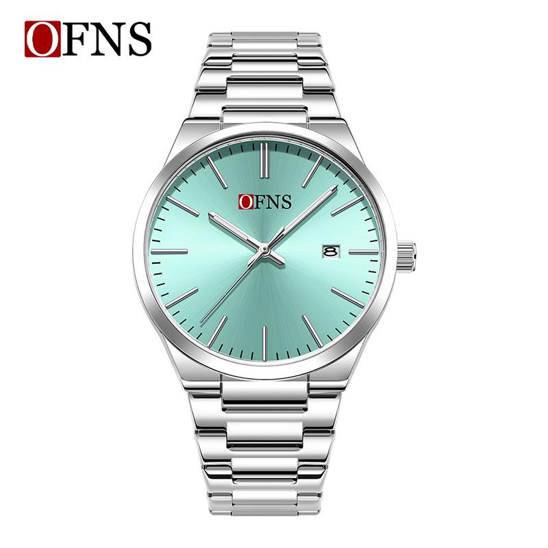 Oufanni TEMU Unisex Waterproof Quartz Watch with Date Display