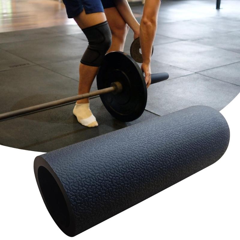 Landmine Grip Attachment Barbell Adapter Sleeve Replacement Nonslip Rubber Barbell Grip Handles Easy to Install