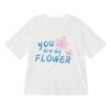 Girls' Korean Style Loose Short Sleeve Summer T-Shirt