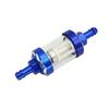 CNC 8mm Aluminum Alloy Glass Gas Fuel Gasoline Oil Filter Moto for Dirt Pit Bike 125/140/150/160cc CRF70 90 110 TTR100 110 KLX65