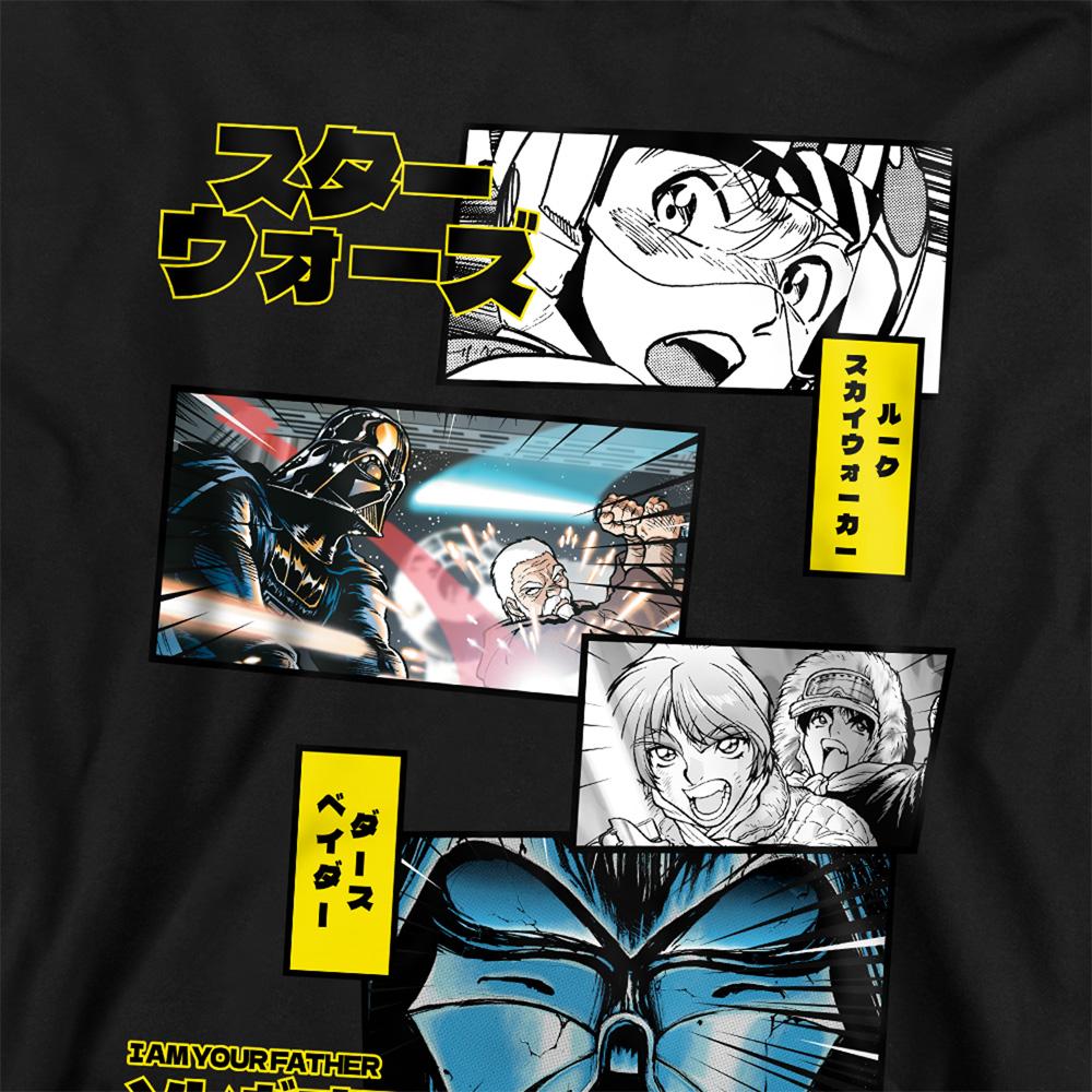 Disney Star Wars Childrens/Kids Anakin And Darth Vader Comic Book Pose Hoodie