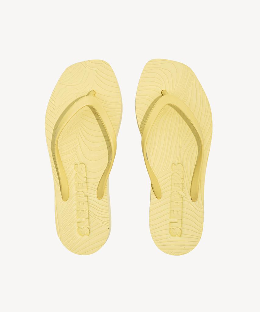 Sleepers Tapered Flip-Flops Mellow Yellow