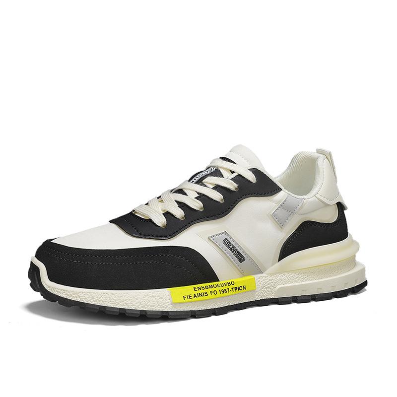 

Мужская обувь 2025 новая летняя дышащая нескользящая повседневная спортивная обувь мужская для подростков и студентов уличные папины трендовые туфли 39