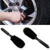 Portable Wheel Hub Tire Rim Scrub Brush Car Truck Vehicle Washing Cleaning Tool