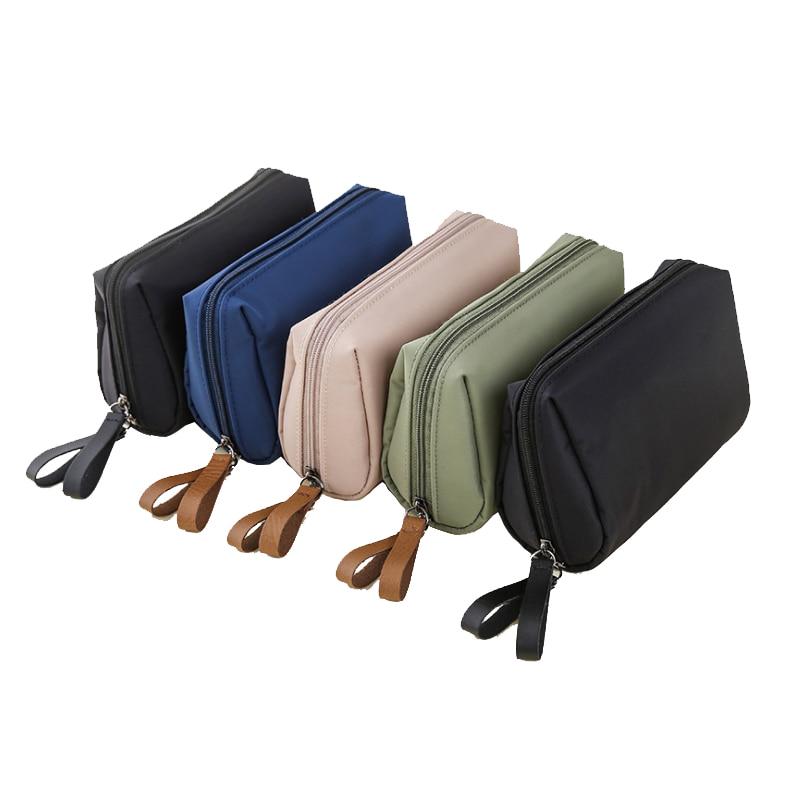 1 borsa per cosmetici solida per PC, borsa per trucco da donna, borsa da toilette, custodia impermeabile per trucco