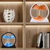 12 Zoll 3D fließende Sandmalerei Kunst Sanduhr Mountain View Sport Display Mobile Sand Tabelle Büro Wohnzimmer Home Dekoration