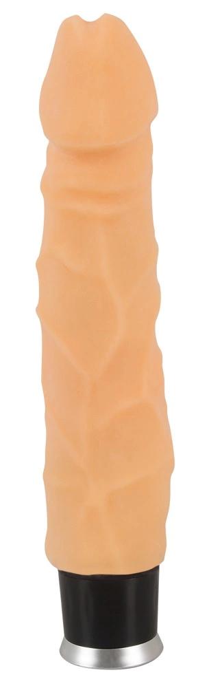 Nature Skin - Realistic Vibrator with Veins and Glans Flesh Color