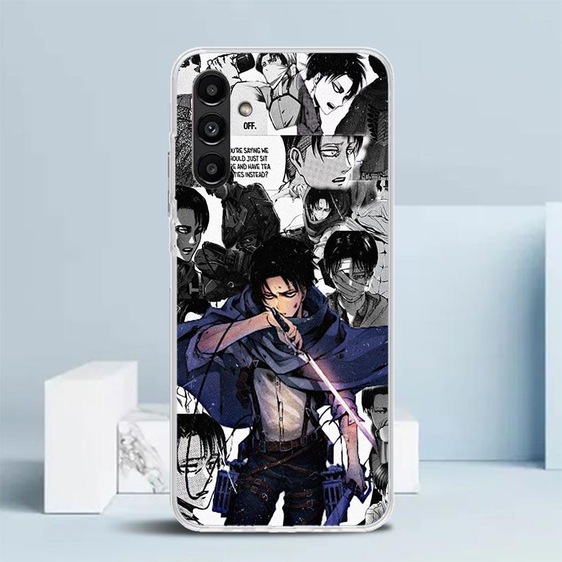 Attack Titan Anime Phone Case For Samsung Galaxy A17 A37 A57 A16 A15 A14 A13 A56 A55 A54 A53 A36 A35 A34 A33 A26 A25 A24 A23 Gal