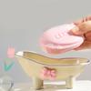 Mini Bathtub Soap Dish Plastic Decortative Soap Dish Holder with Bow Tie for Bathroom Toilet Silver Plated Style