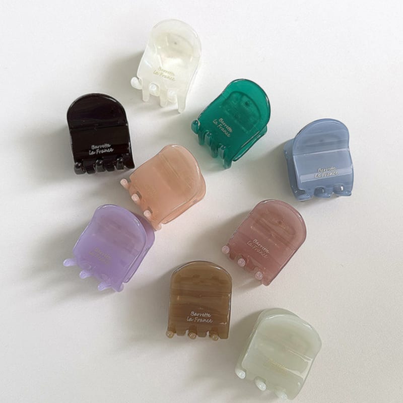 

mosxe Mahjong hair clip (9color) sky blue