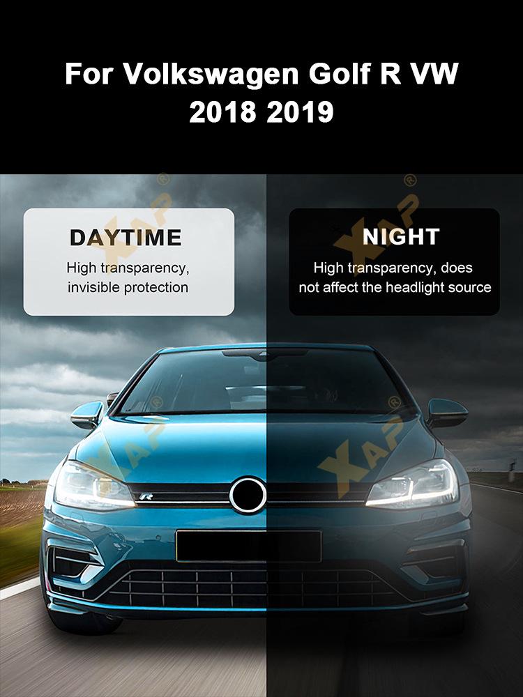 Volkswagen Golf R TPU Invisible Scratch-Resistant Brightening Film