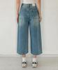 Non And Non Keyring Set Bermuda Denim Pants_Nsdp5188 (Blue)