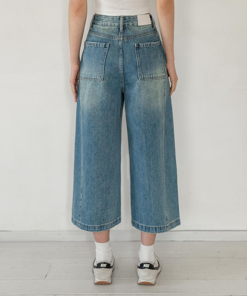 Non And Non Keyring Set Bermuda Denim Pants_Nsdp5188 (Blue)