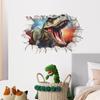 Hole Dinosaur Children's Bedroom Home Wall Beautification Wall Stickers Self-adhesive Can Be Removed