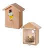 DIY Outdoor Birdhouse Feeder with Suction Cup - Creative Small Bird Nest Simulation